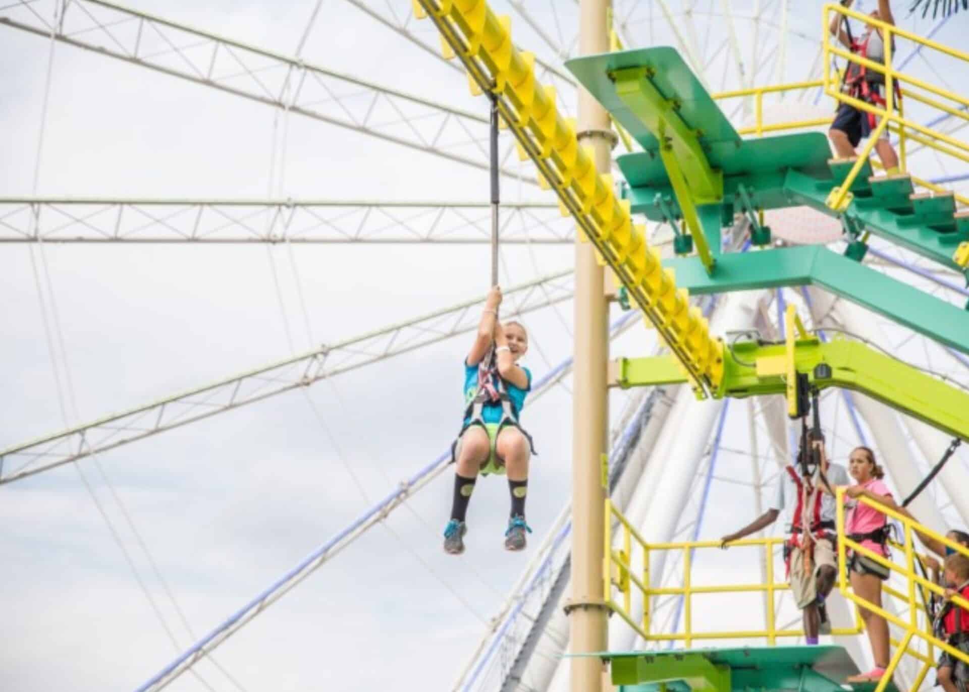 High ropes course lothian industries (1)